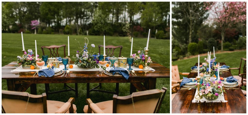 a colorful spring wedding inspiration