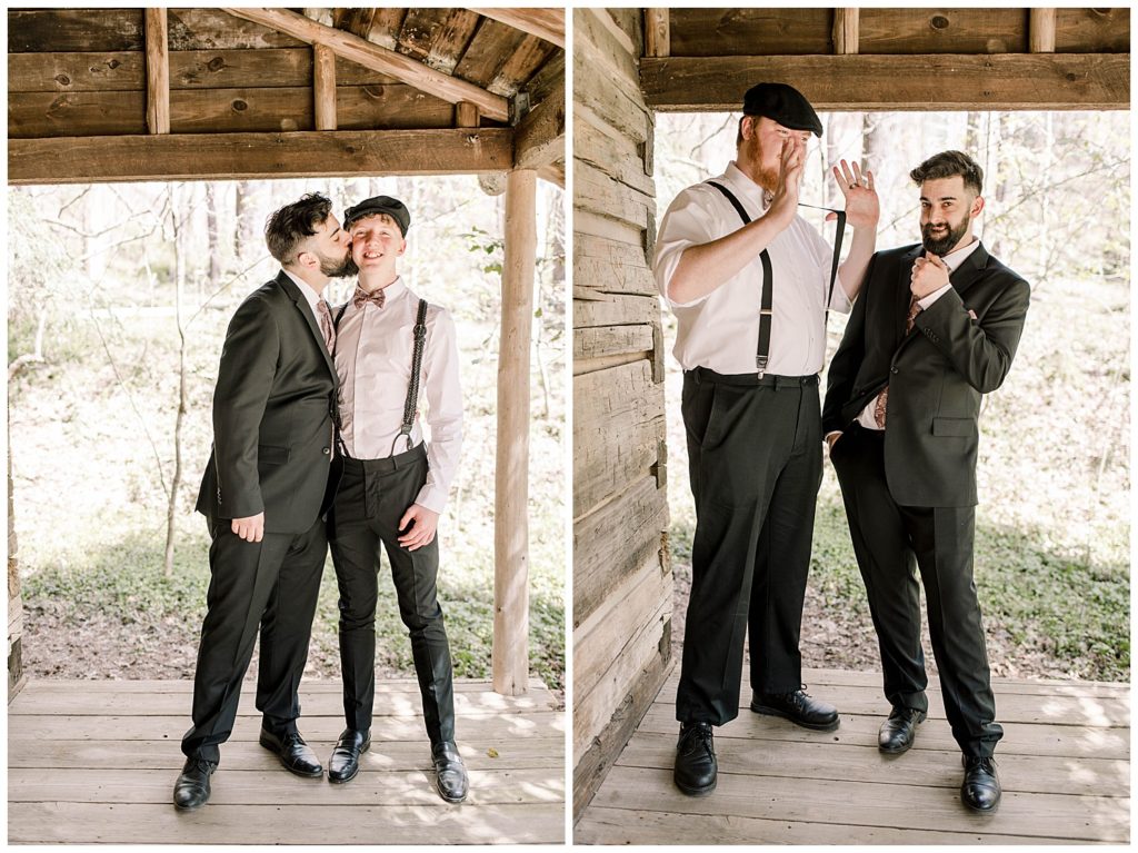 groomsmen portraits for wedding