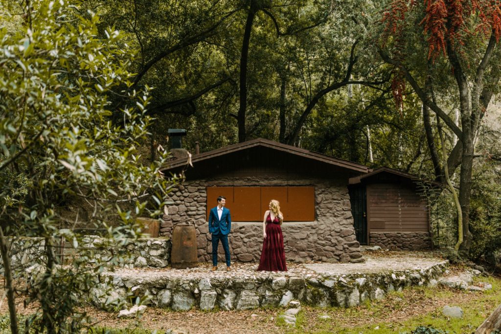 angeles national forest engagement session 