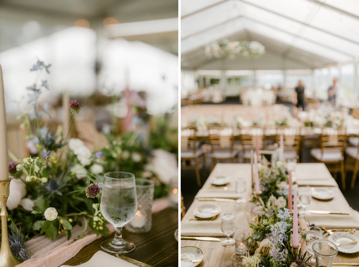 table details classic summer farm wedding