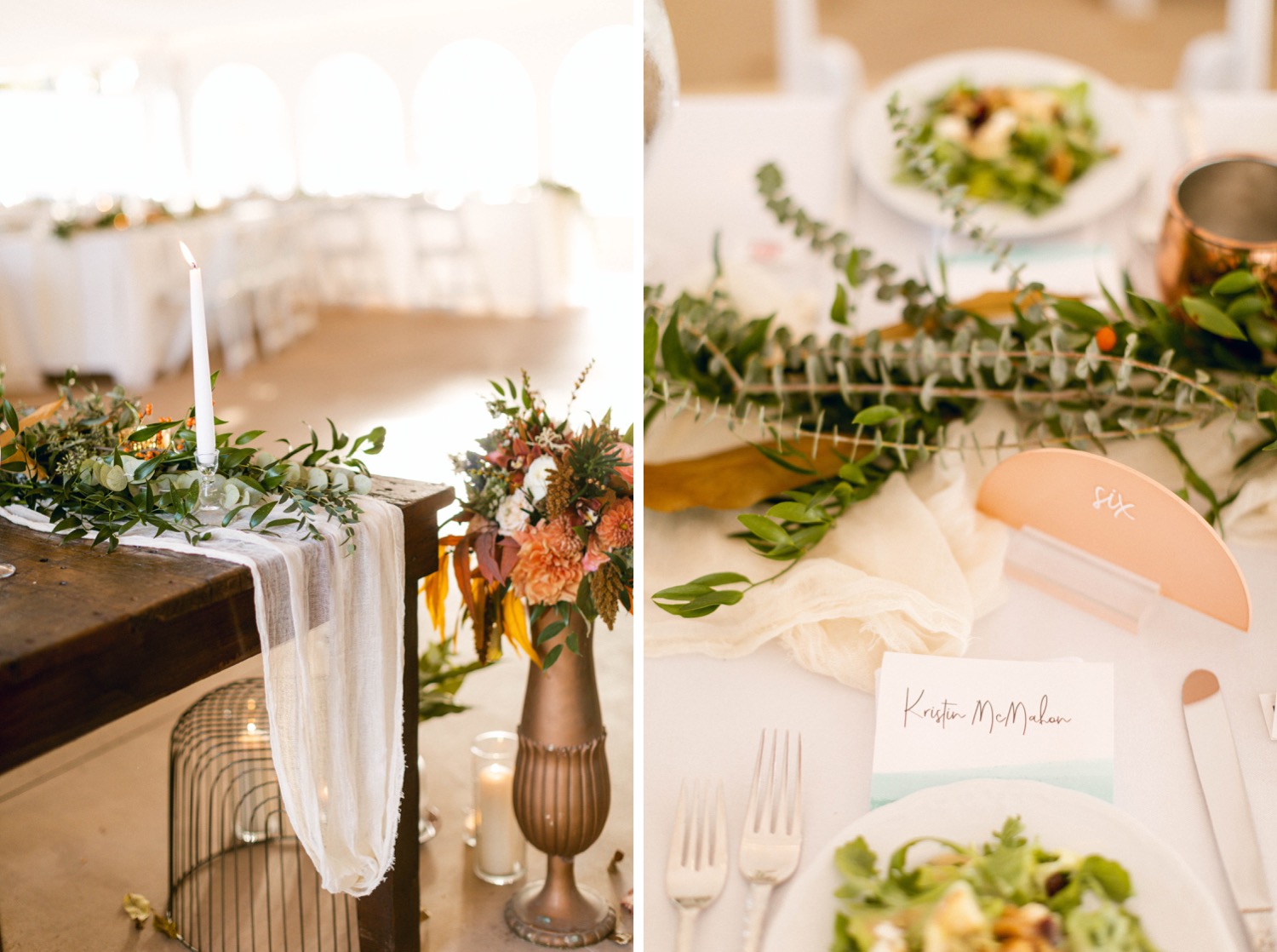 details eclectic fall wedding
