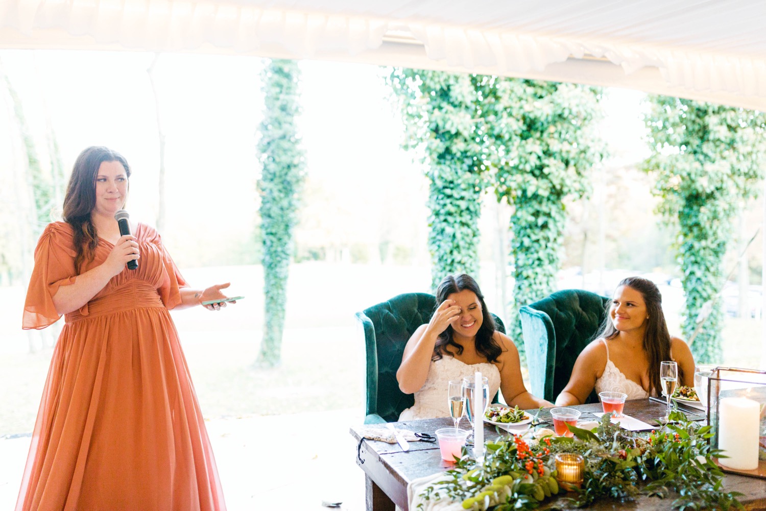 toast speech at fall wedding