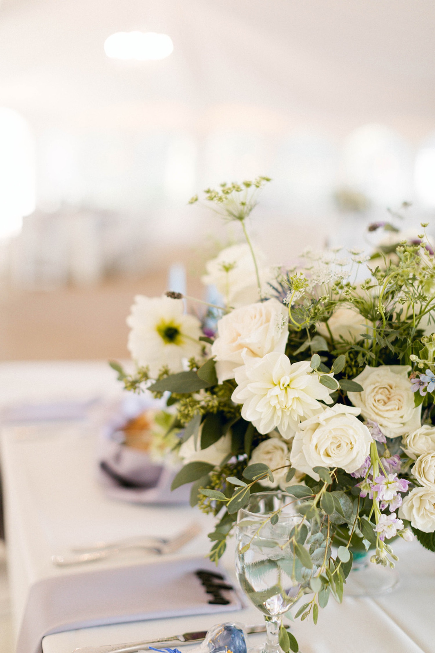 floral centerpieces fairytale wedding at historic shady lane