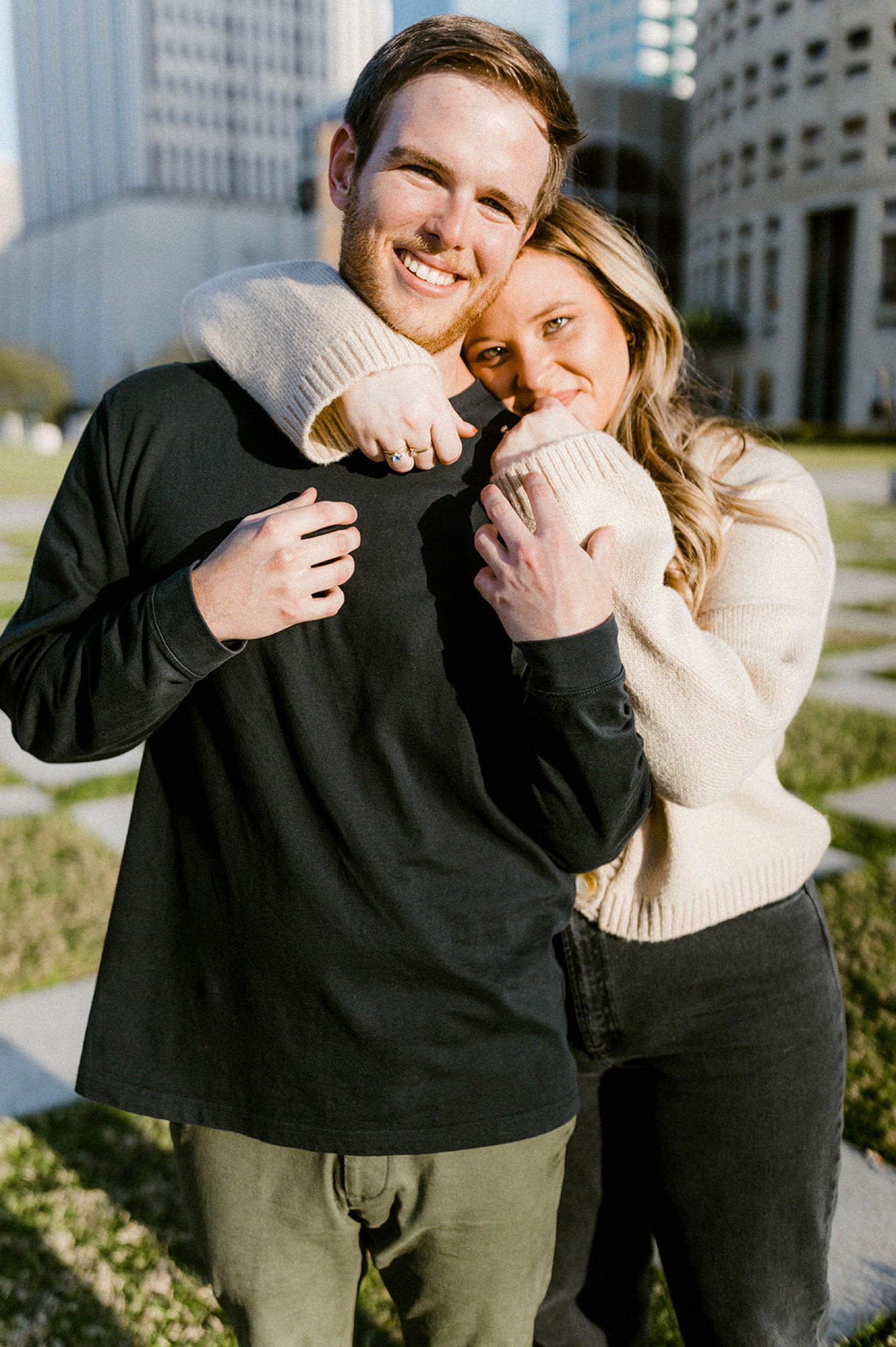 curtis hixon waterfront park tampa engagement session