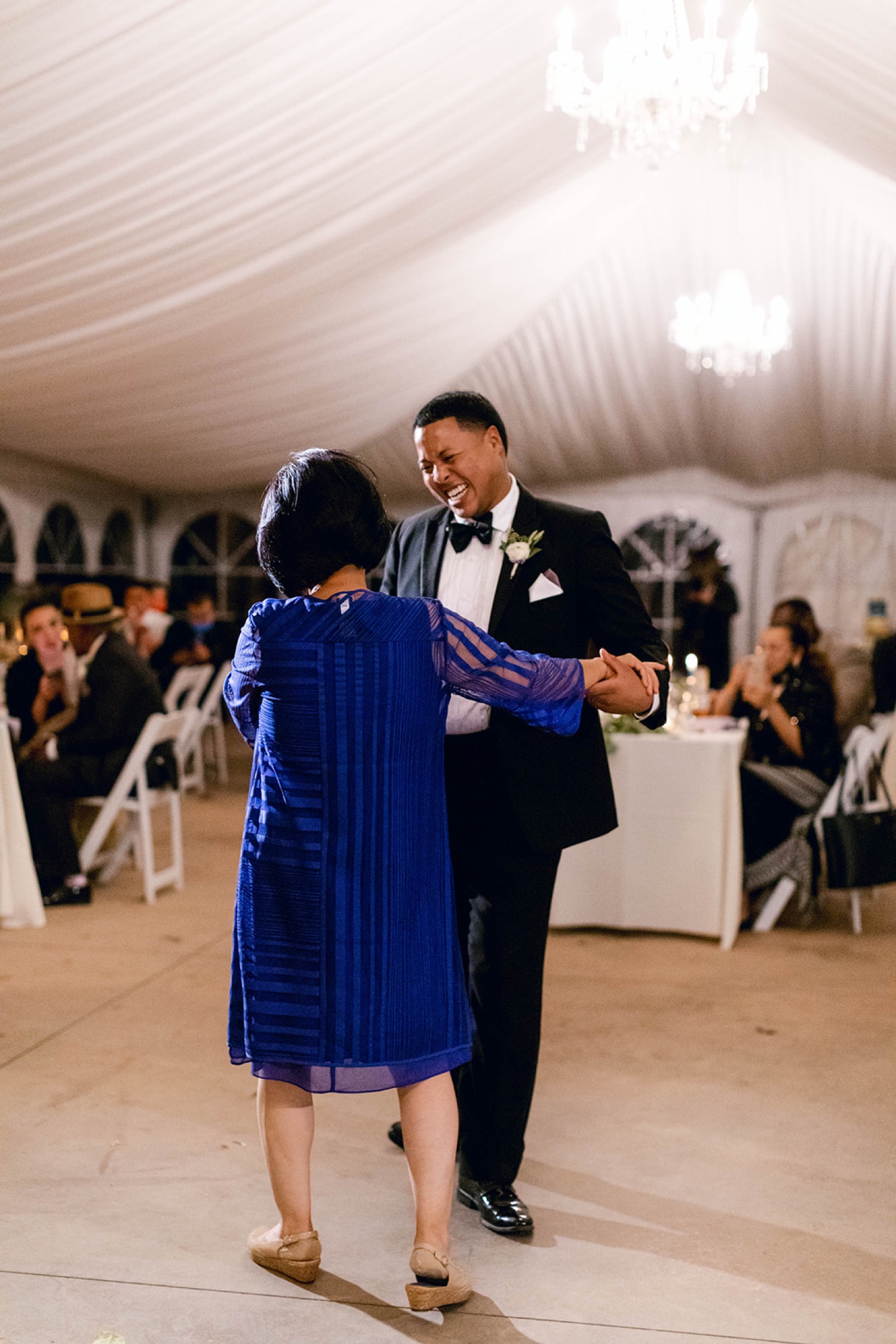 mother and son wedding dance