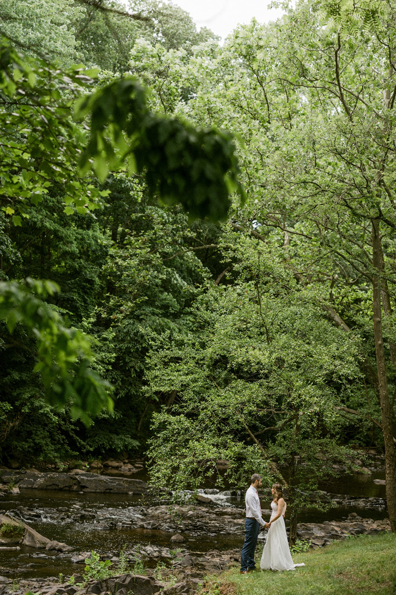 whimsical wedding session in nature