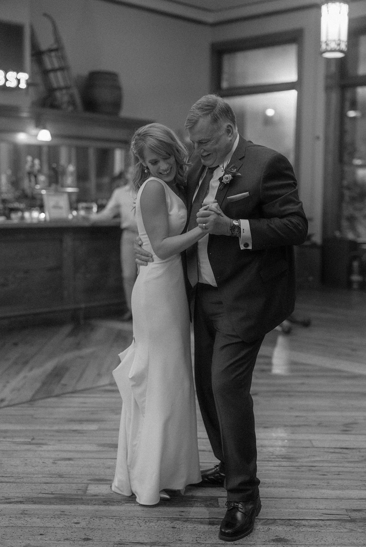 father daughter dance wedding reception
